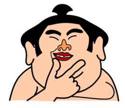 A sumo wrestler "Danganji" sticker #4675439
