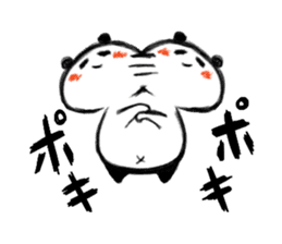 OKUJOU PANDA2 Reverse sticker #4675520