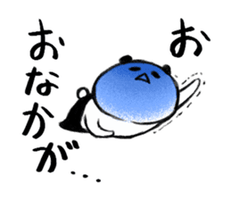 OKUJOU PANDA2 Reverse sticker #4675523