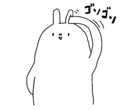 KESHIGOMU Rabbit sticker #4675604