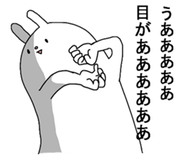 KESHIGOMU Rabbit sticker #4675630