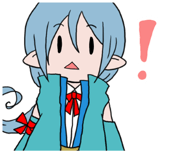 Leisurely devil. The devil series. sticker #4675840