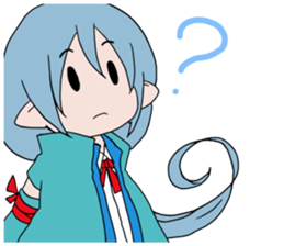 Leisurely devil. The devil series. sticker #4675841