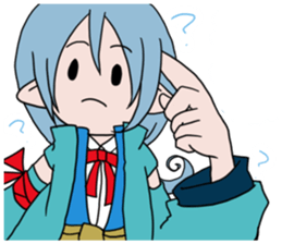 Leisurely devil. The devil series. sticker #4675847