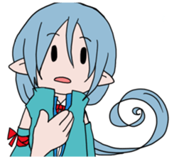 Leisurely devil. The devil series. sticker #4675849