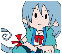 Leisurely devil. The devil series. sticker #4675850