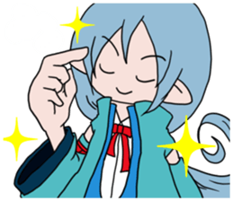 Leisurely devil. The devil series. sticker #4675856