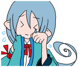 Leisurely devil. The devil series. sticker #4675862