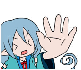 Leisurely devil. The devil series. sticker #4675865