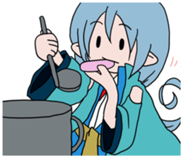 Leisurely devil. The devil series. sticker #4675874