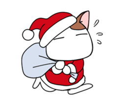 yasagure cat sticker #4676348