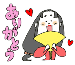 otafuku komachi laugh sticker #4676408