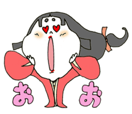 otafuku komachi laugh sticker #4676415