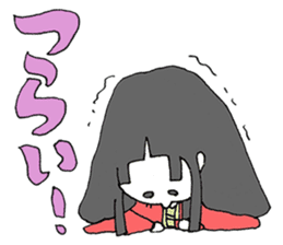 otafuku komachi laugh sticker #4676426