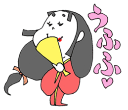 otafuku komachi laugh sticker #4676437