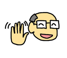 hand face sticker #4676867