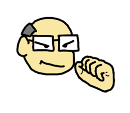 hand face sticker #4676868