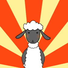 Sheep-ko sticker #4677993