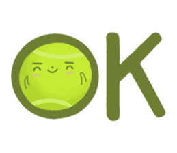 Let's play tennis sticker #4678409