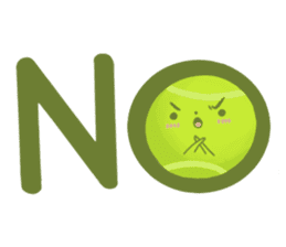 Let's play tennis sticker #4678410
