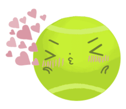 Let's play tennis sticker #4678411