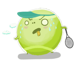 Let's play tennis sticker #4678424