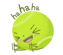 Let's play tennis sticker #4678434