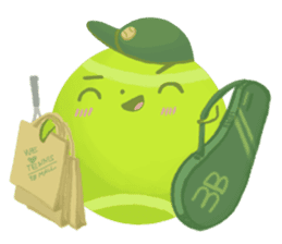 Let's play tennis sticker #4678440