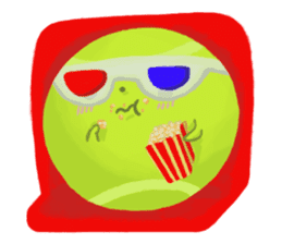 Let's play tennis sticker #4678446