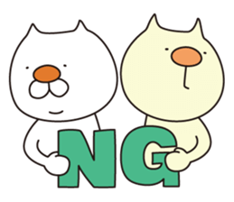 Cat and His Uncle sticker #4678843