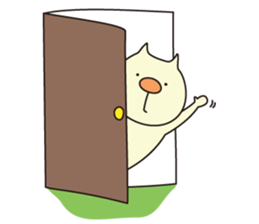 Cat and His Uncle sticker #4678845