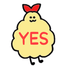 Various fried prawns sticker #4679128