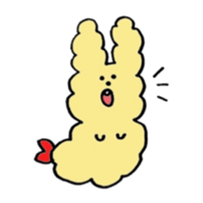 Various fried prawns sticker #4679132