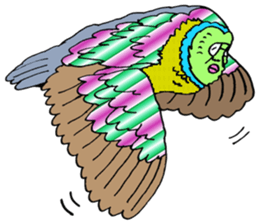 ADDICTIVE FACE (OWL VERSION) sticker #4679214