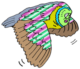 ADDICTIVE FACE (OWL VERSION) sticker #4679214