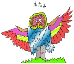 ADDICTIVE FACE (OWL VERSION) sticker #4679219