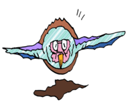 ADDICTIVE FACE (OWL VERSION) sticker #4679220