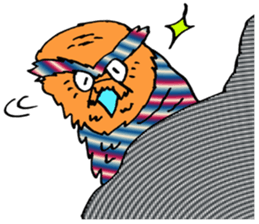 ADDICTIVE FACE (OWL VERSION) sticker #4679228