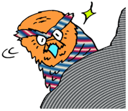 ADDICTIVE FACE (OWL VERSION) sticker #4679228