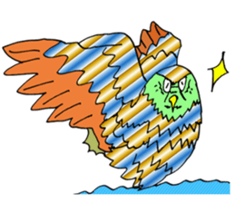 ADDICTIVE FACE (OWL VERSION) sticker #4679239