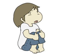 A wife stops alarm without permission. sticker #4679286