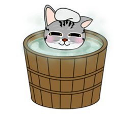 Opba and  leo -cat- sticker #4679489