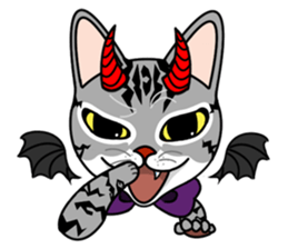 Opba and  leo -cat- sticker #4679491