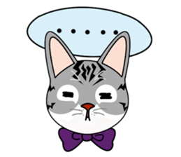 Opba and  leo -cat- sticker #4679492