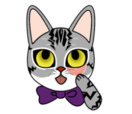 Opba and  leo -cat- sticker #4679496