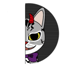 Opba and  leo -cat- sticker #4679511