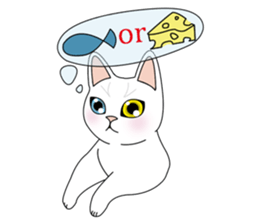 Opba and  leo -cat- sticker #4679512