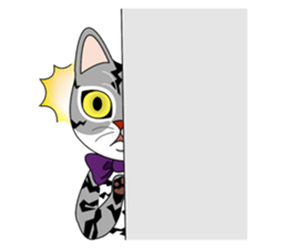 Opba and  leo -cat- sticker #4679513