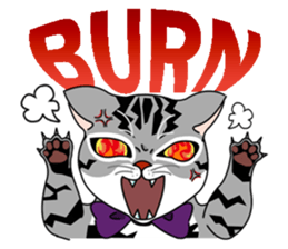 Opba and  leo -cat- sticker #4679515