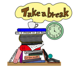 Opba and  leo -cat- sticker #4679522